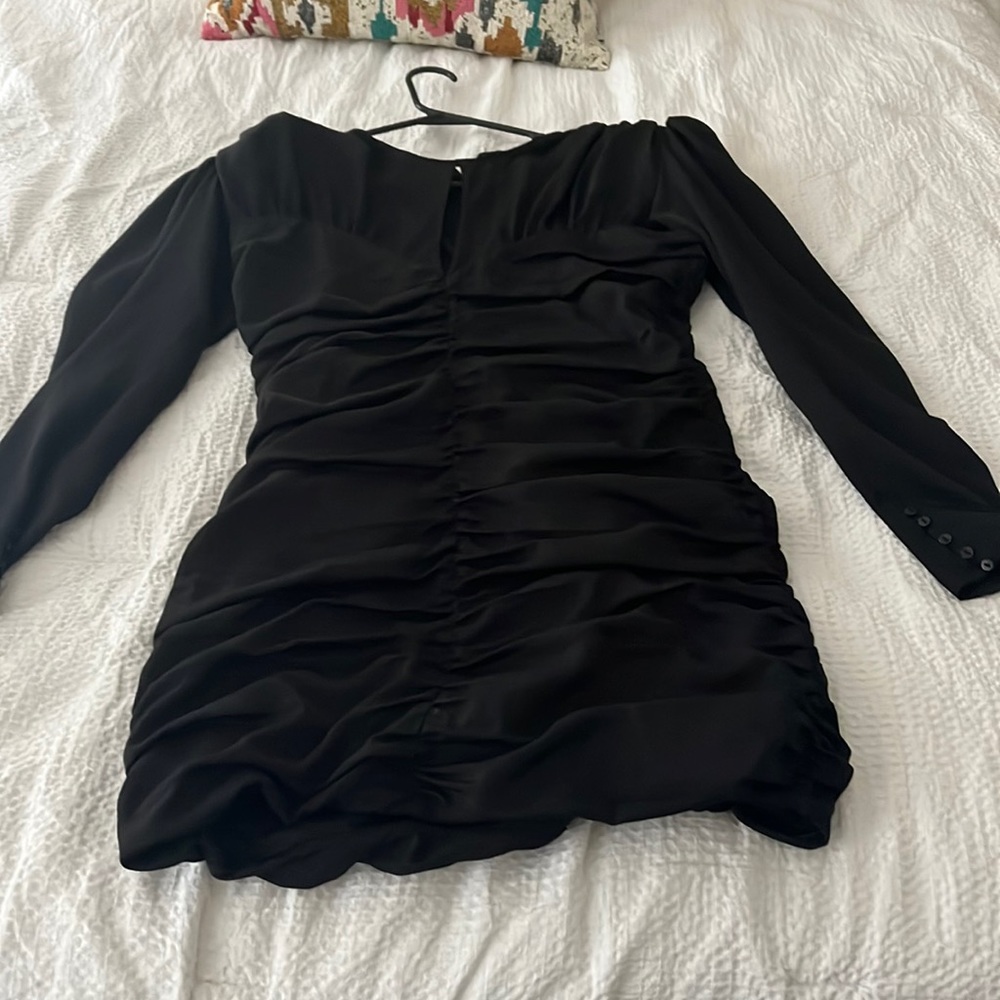 Zara ruched dress